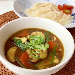 余ったカレーリメイク♪簡単つけ麺